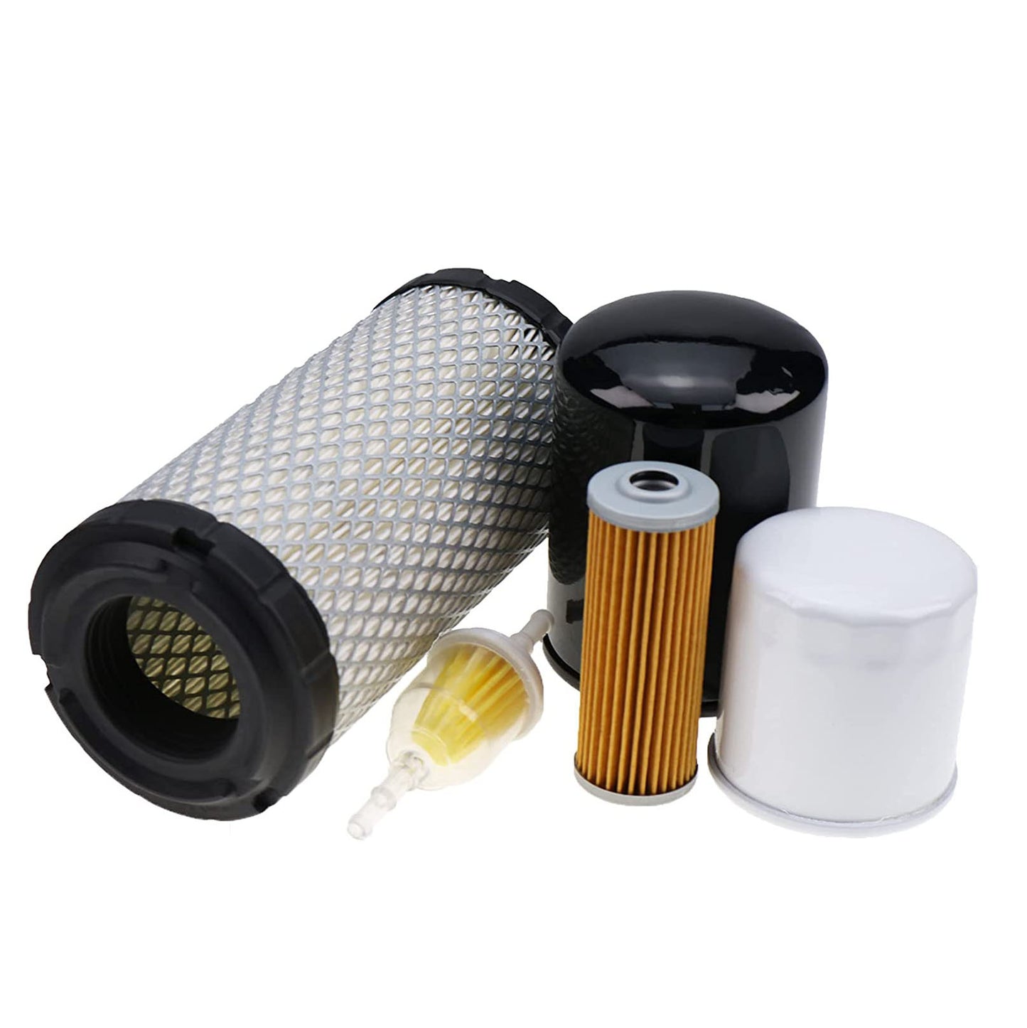 New LVA21035 Filter Kit Compatible with John Deere 1023E 1026R Compact Utility Tractor