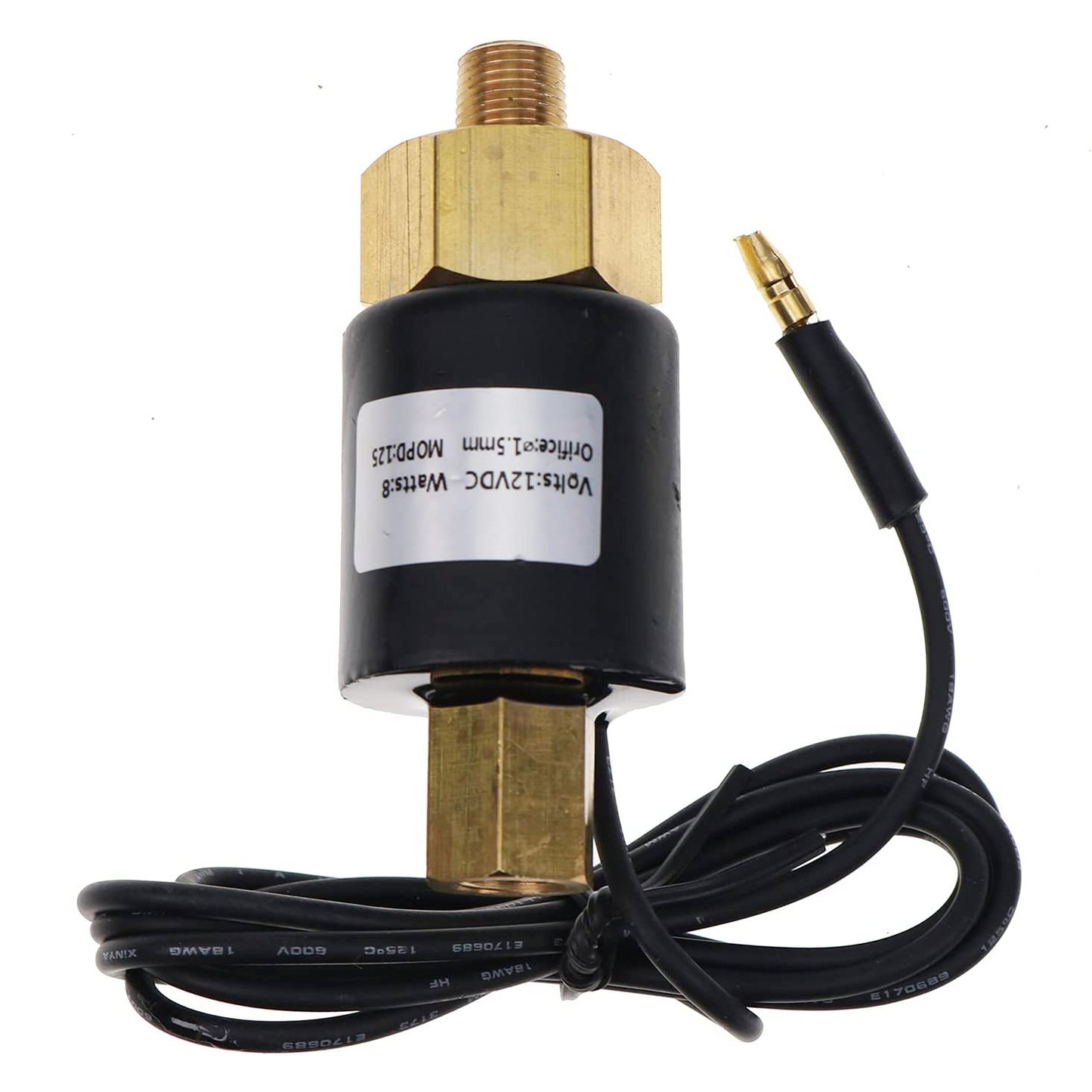 New Disc Brake Solenoid XF-205A Compatible with Dexter Tie Down Engineering Brake Actuator