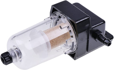 New Fuel Water Separator Assy Bronze Fuel Filter Element Kit 6mm Outlet and Inlet with Hoses and Clamps Compatible with Webasto Eberspacher Diesel Parking Heaters