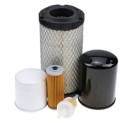 New LVA21035 Filter Kit Compatible with John Deere 1023E 1026R Compact Utility Tractor