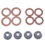 New Injection Seal Kit 19077-53650 Compatible with Kubota Engine 4 Cylinder 03, 05 Series V1205 V1305 V1505 V1505T V1903  V2003E V2203E V2403ME