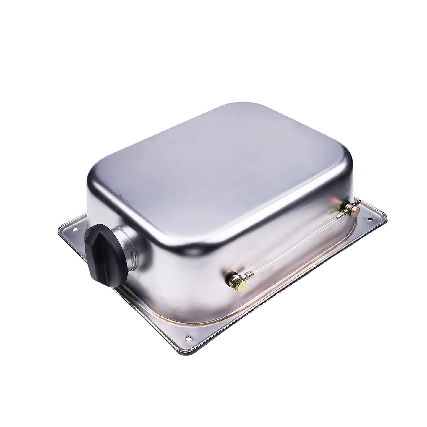 New 8L 8-Litre Stainless Steel Diesel Gasoline Petrol Fuel Tank Can Assembly Universal Fitment for Webasto/Eberspacher Parking Heater Diesel Engines