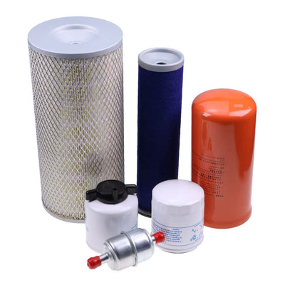 New Filter Kit Compatible with New Holland Skid Steer Loader LX665 L465 L565 LS140 LS150 LX465 LX485 LX565