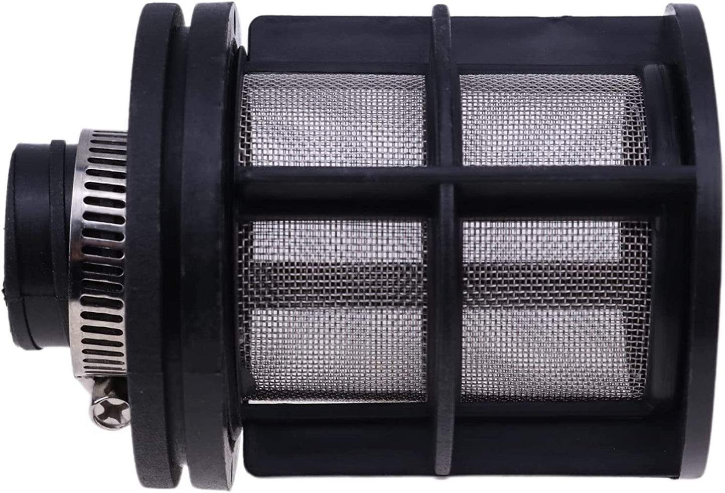 New 25mm Air Intake Filter Kit Silencer Muffler with Seal Clamp Compatible with Webasto Dometic Eberspacher Diesel Parking Heater Replace 251864810100 Exhaust Pipe