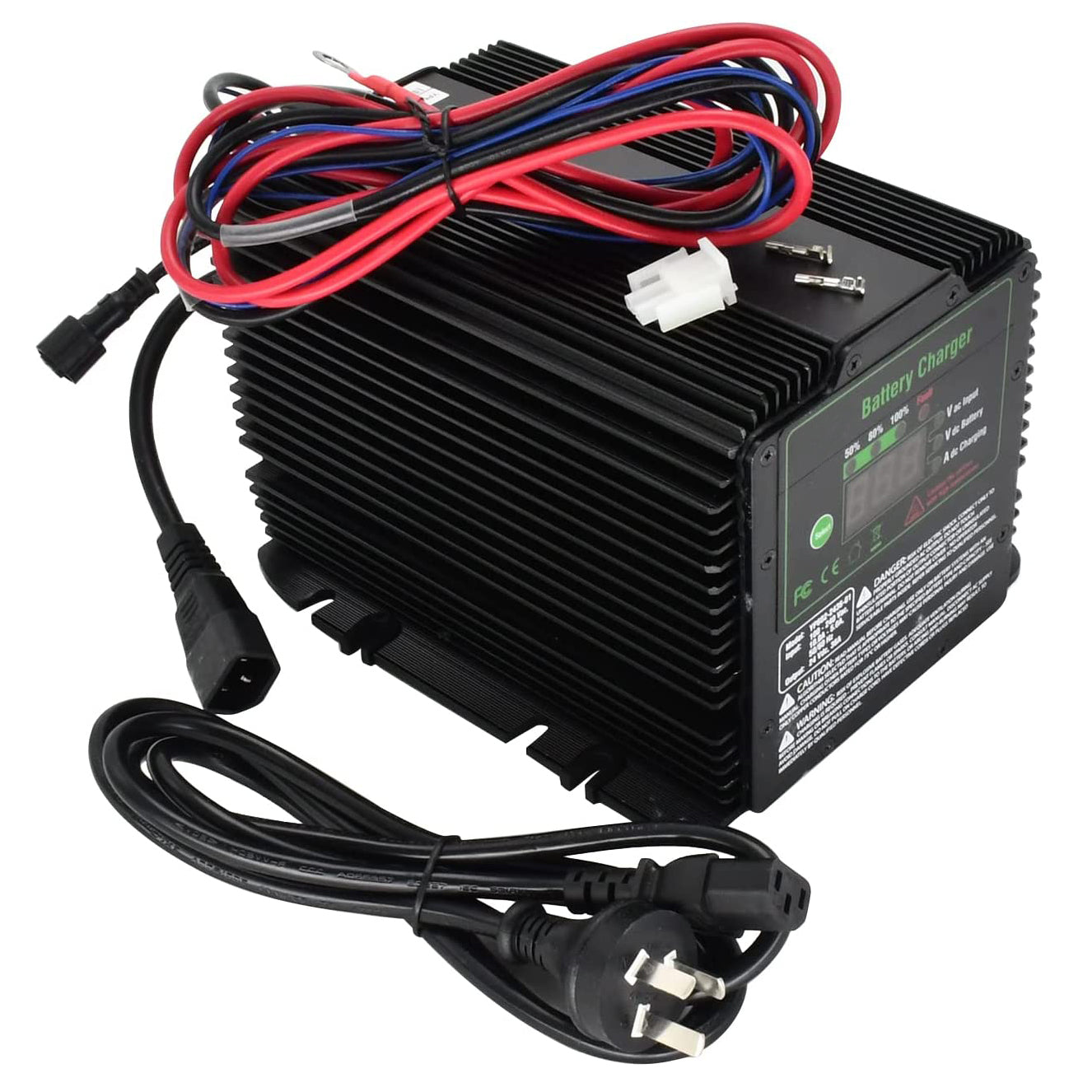New 128537 Battery Charger Compatible with Skyjack Lift 4620 4626 4832 3015 3219 3220 3226 24V 25A