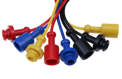 1/4" Hydraulic Quick Coupler Dust Cap & Plug Set Compatible with Kubota B2301 B2601 B2650 B3350 BX22 BX23