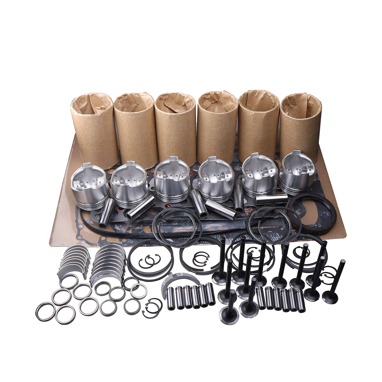 New Overhaul Rebuild Kit Compatible with Nissan TD42 Engine 1995 Nissan Patrol Y60 and Forklift Turck Vehicles