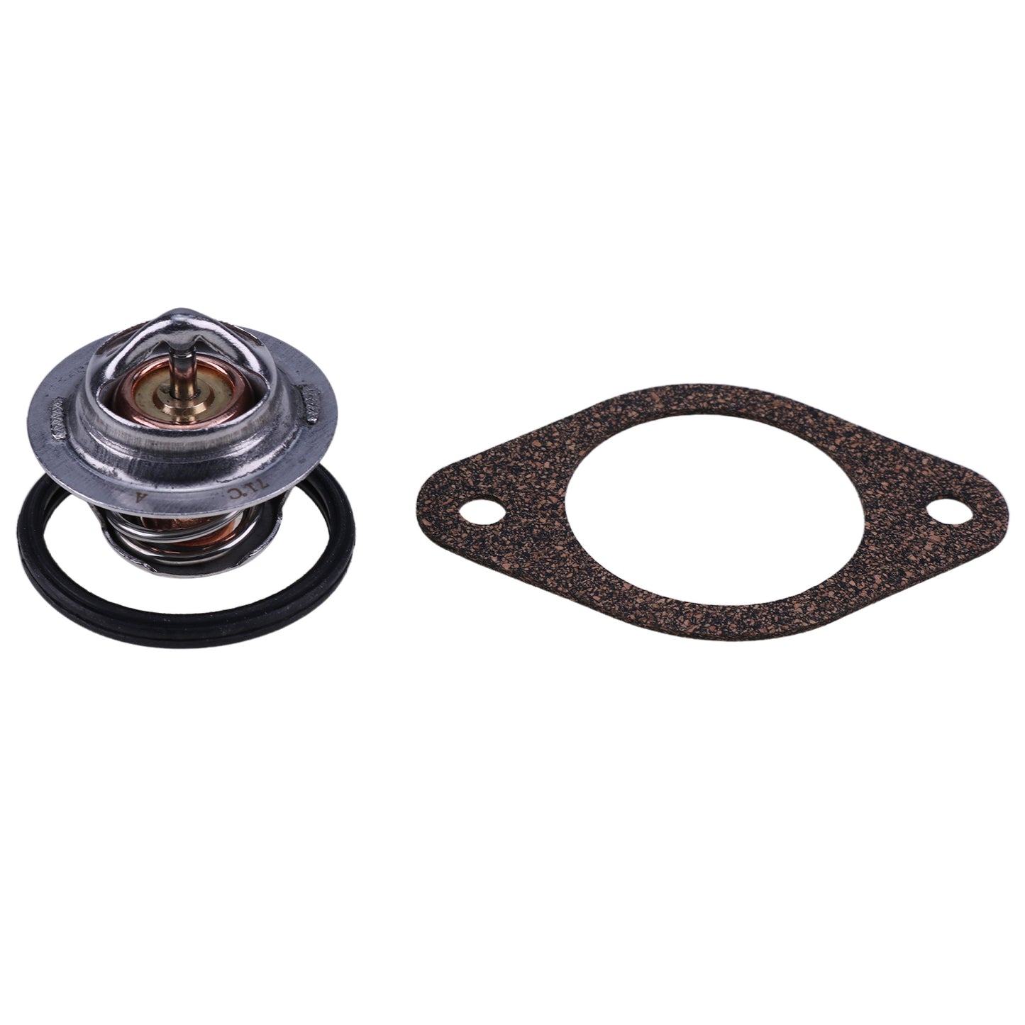 New SBA145206020 Thermostat & Gasket Compatible with Ford New Holland 1720 1920 1320 1520 1620 1715 3415 1510 1710