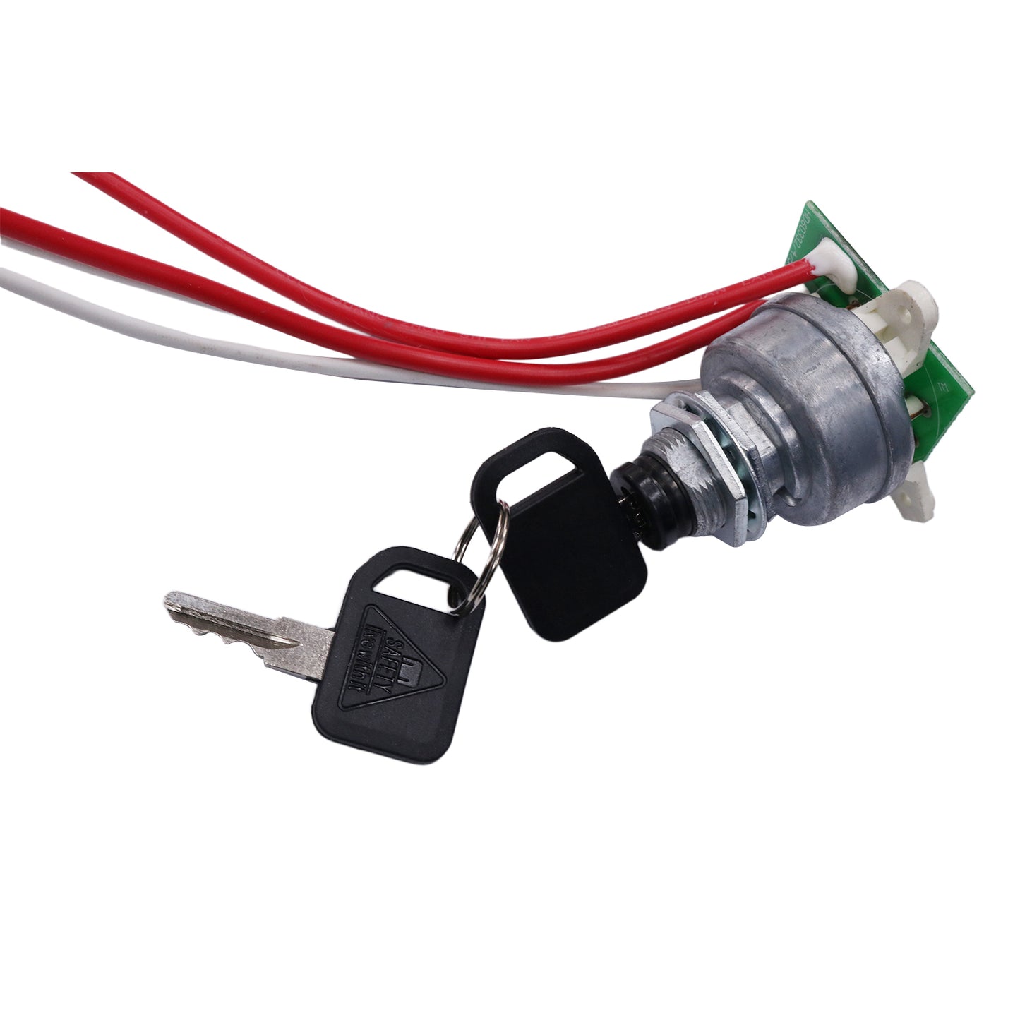 New AM124137 AM119999 Ignition Switch Module with Keys Compatible with John Deere Garden Tractors 325 335 345 Serial #s Below 070