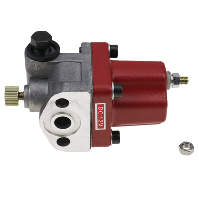 New 12VDC Single-Terminal Fuel Shut Off Solenoid Valve 3035344 3054291 Compatible with Cummins NTA855 N14 M11 K38 K50 PAI 180208