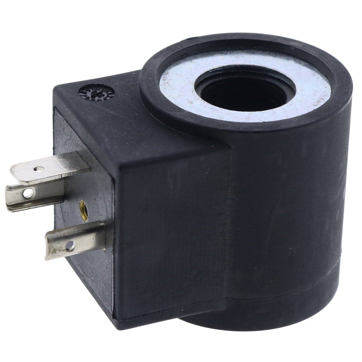 New Cylindrical Solenoid Valve Coil 6306012 with 3 Prongs DIN Connector 24V DC Compatible with HydraForce Valve Stem Series 08 80 88 98