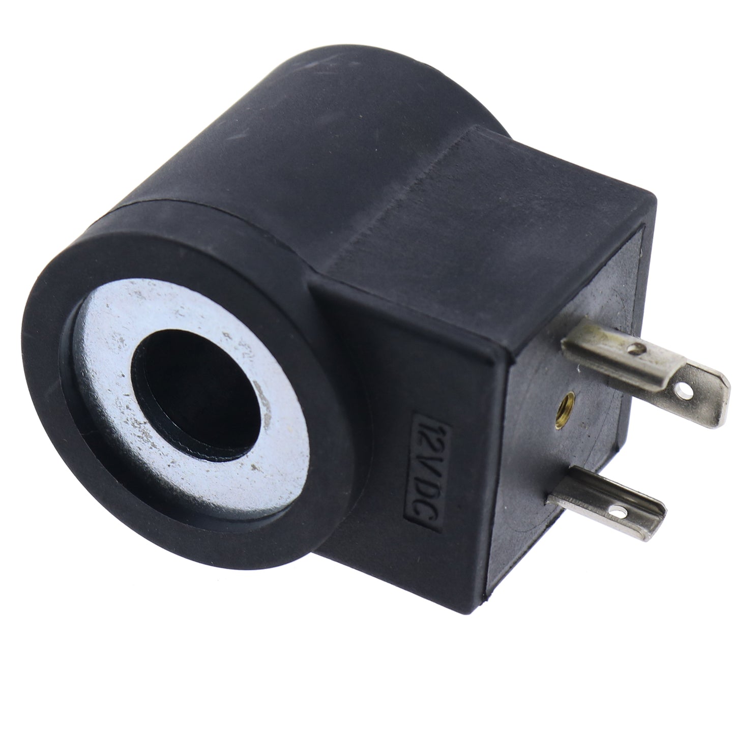 New Cylindrical Solenoid Valve Coil 6306012 with 3 Prongs DIN Connector 24V DC Compatible with HydraForce Valve Stem Series 08 80 88 98